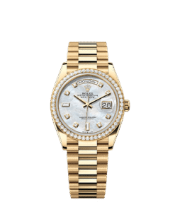 Rolex Day-Date 36 36 mm yellow gold and diamonds 128348rbr-0017