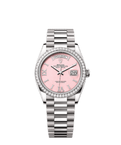 Rolex Day-Date 36 36 mm white gold and diamonds 128349rbr-0008