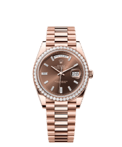 Rolex Day-Date 40 40 mm Everose gold and diamonds 228345rbr-0006
