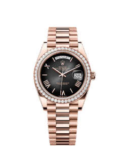 Rolex Day-Date 40 40 mm Everose gold and diamonds 228345rbr-0025