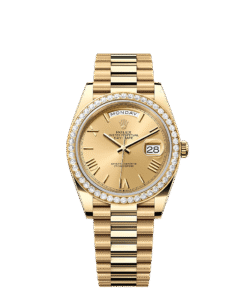 Rolex Day-Date 40 40 mm yellow gold and diamonds 228348rbr-0003