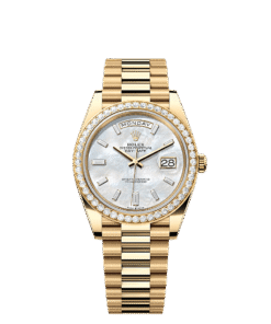 Rolex Day-Date 40 40 mm yellow gold and diamonds 228348rbr-0046