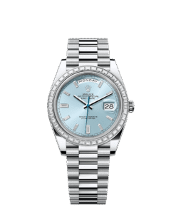 Rolex Day-Date 40 40 mm platinum and diamonds 228396tbr-0002
