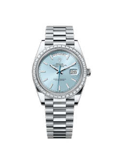 Rolex Day-Date 40 40 mm platinum and diamonds 228396tbr-0039