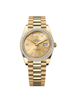 Rolex Day-Date 40 40 mm yellow gold and diamonds 228398tbr-0002