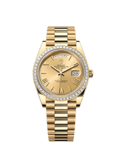Rolex Day-Date 40 40 mm yellow gold and diamonds 228398tbr-0003