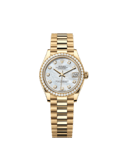 Rolex Datejust 31 31 mm yellow gold and diamonds 278288rbr-0006