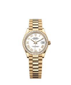 Rolex Datejust 31 31 mm yellow gold and diamonds 278288rbr-0009