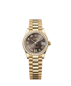 Rolex Datejust 31 31 mm yellow gold and diamonds 278288rbr-0026
