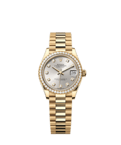 Rolex Datejust 31 31 mm yellow gold and diamonds 278288rbr-0028