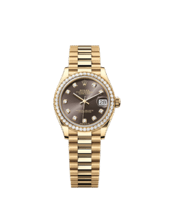 Rolex Datejust 31 31 mm yellow gold and diamonds 278288rbr-0030