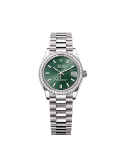 Rolex Datejust 31 31 mm white gold and diamonds 278289rbr-0015