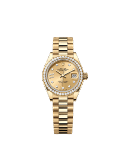 Rolex Lady-Datejust 28 mm yellow gold and diamonds 279138rbr-0006