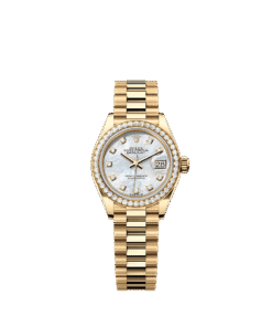 Rolex Lady-Datejust 28 mm yellow gold and diamonds 279138rbr-0015