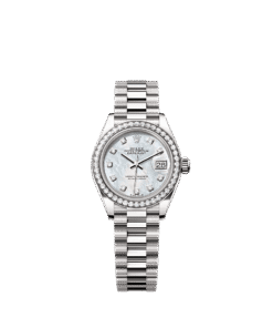 Rolex Lady-Datejust 28 mm white gold and diamonds 279139rbr-0008