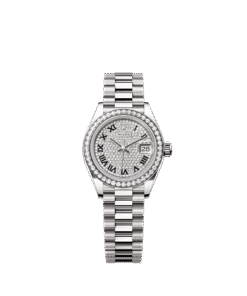 Rolex Lady-Datejust 28 mm white gold and diamonds 279139rbr-0014