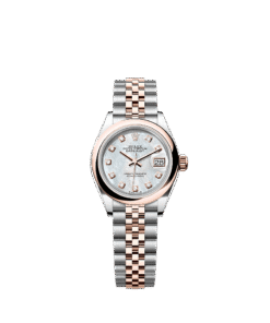 Rolex Lady-Datejust 28 mm Oystersteel and Everose gold 279161-0013