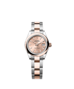 Rolex Lady-Datejust 28 mm Oystersteel and Everose gold 279161-0024
