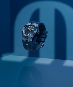 Alternative view of Aikon Automatic 39 Blue PVD Limited Edition