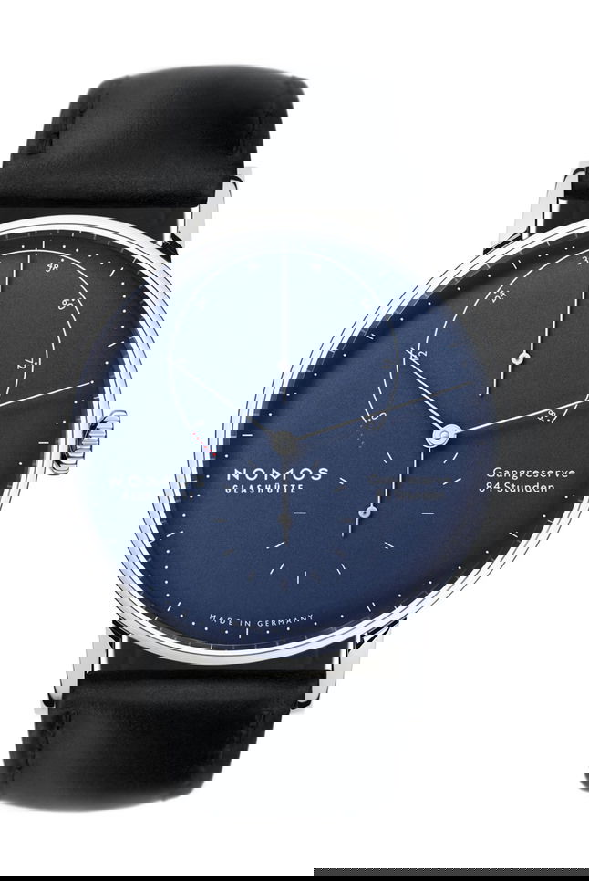 Lambda white gold deep blue