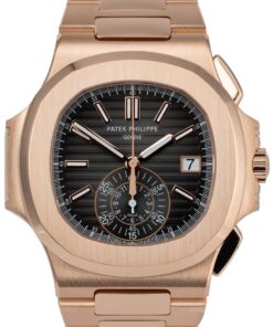 Patek Philippe Nautilus Rose Gold/ Black Gradient Dial (Ref#5980/1R-001)