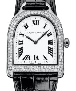 Stirrup Small With White Dial Snow Setting