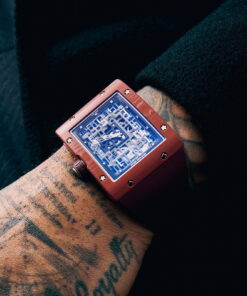 Alternative view of RM 16-02 Automatic Extraflat Terracotta Quartz TPT®