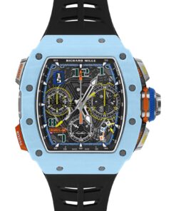 RM 65-01 Automatic Split-Seconds Chronograph Pastek Blue Quartz TPT®