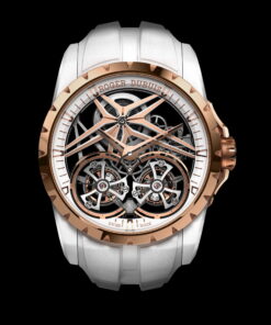 Alternative view of Excalibur Double Tourbillon Edition White Ceramic