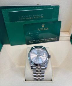 Alternative view of Rolex Datejust 41 41 mm Oystersteel and white gold 126334-0004