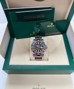 Alternative view of Rolex GMT-Master II 40 mm Oystersteel 126710blro-0002
