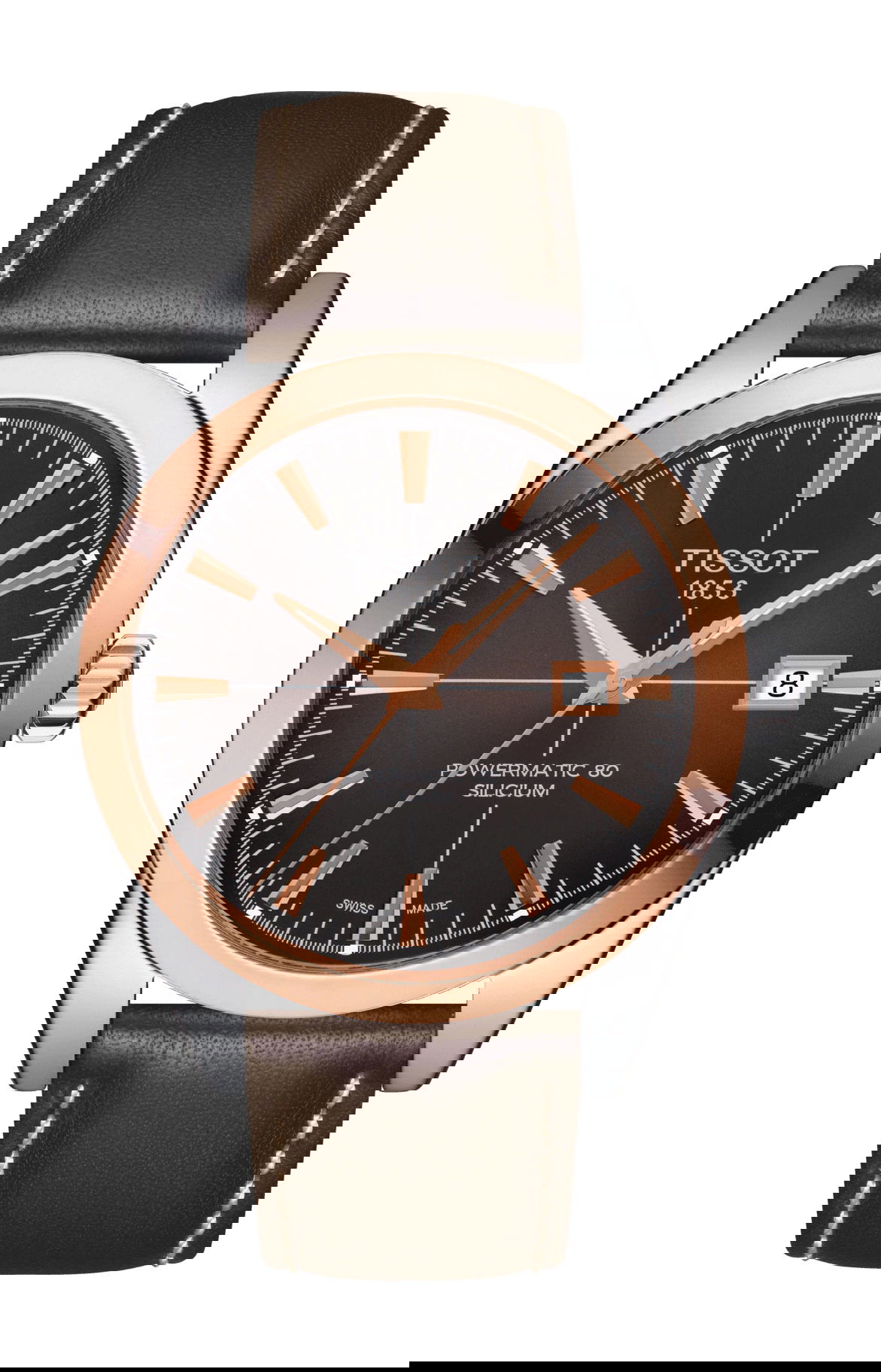 Gentleman Powermatic 80 Silicium Solid 18K Gold bezel