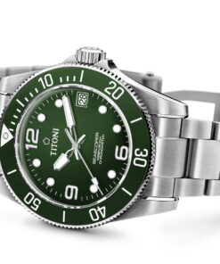 Alternative view of Seascoper 600 Chronometer Green
