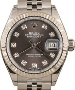 HandMade The Rolex Datejust 279174 Dark Grey Diamond Dial